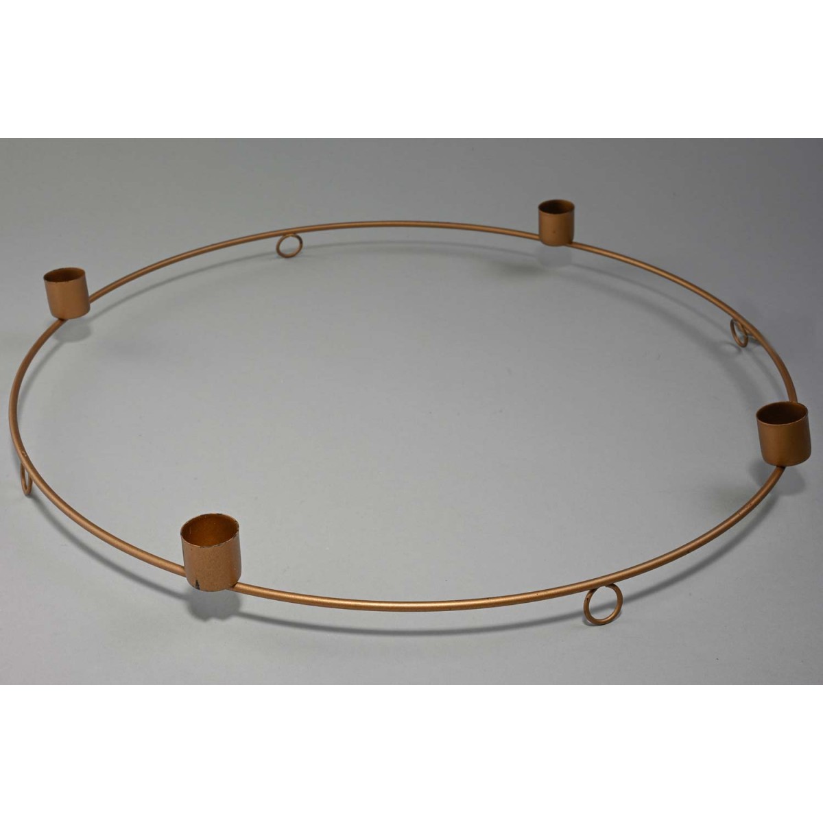 Portacandele in metallo - 40 Cm / Oro