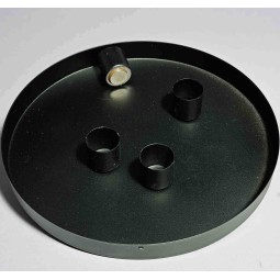 Porta candele circolare - 20 Cm / 4 Candele