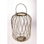 Lanterna in metallo - D 23,5 Cm / Oro