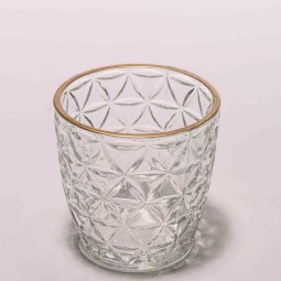 Portatealight in vetro - 7,5x7,5 Cm / Assortito