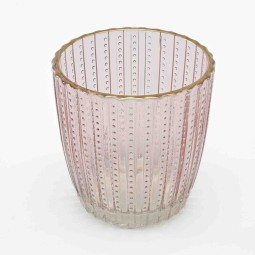 Portatealight in vetro trasparente - Assortito