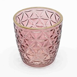 Portatealight in vetro trasparente - Assortito