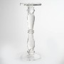 Candelabro in vetro - 13x35 Cm / Trasparente