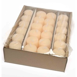 Moccoli candela 24 PZ - 40x60 Mm / Biscotto