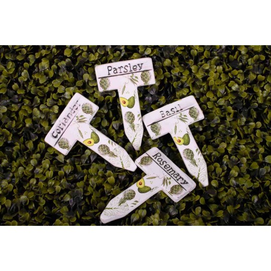 Segnanome per piante aromatiche - Assortito