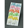 Farfalle piccole colorate decorative scatola da 12 pezzi