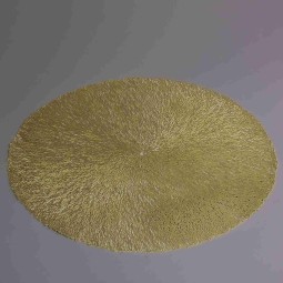 Sottopiatto "Ciara" color oro - D 30 CM