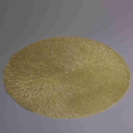 Sottopiatto "Ciara" color oro - D 30 CM