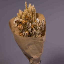 Bouquet decorativo di fiori essiccati - Naturale