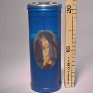 Lumino 80 L - D 8x21 Cm / Azzurro