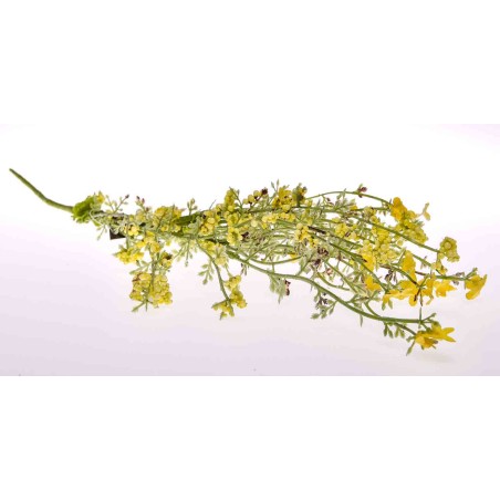 Bouquet di Gypsophila (velo da sposa) color giallo