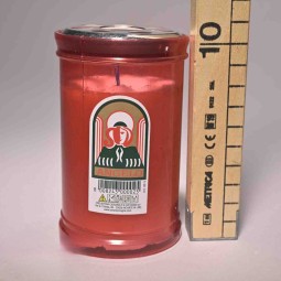 Lumini 10 Pezzi - D 6,5x10,5 Cm / Rosso