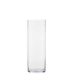 Cilindro in vetro trasparente trasparente - D 25x60 Cm