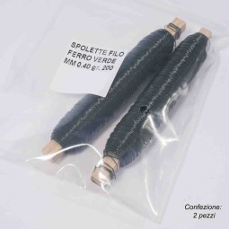 Fil di ferro in rocchetto 2 pezzi - 0,40 Mm