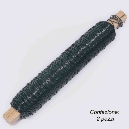 Fil di ferro in rocchetto 2 pezzi - 0,5 Mm