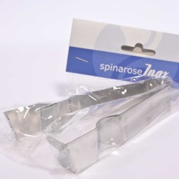 Spinarose in metallo inox - 15x2,5 Cm