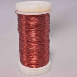 Filo in metallo - 0,3 Mm x 160 M / Rosso