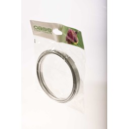 Filo in alluminio goffrato - 1 Mm x 100 G / Grigio