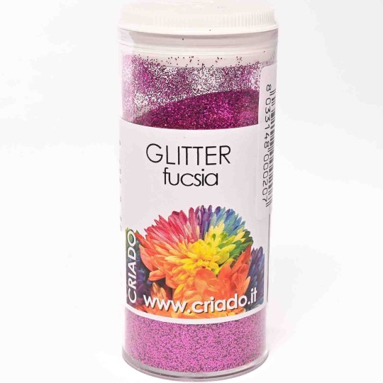 Glitter in polvere - 170 Ml / Fuxia