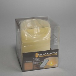 Candela elettrica - Avorio / D 7,5 x 10 Cm