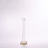 Vaso in vetro monofiore - H 40 Cm / Trasparente