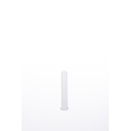 Fiala di vetro trasparente Sandra Rich di forma cilindrica in varie misure - H10 D1,6