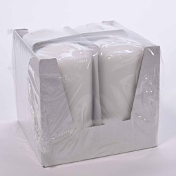 Moccoli candela 4 PZ - 50x100 Mm / Bianco