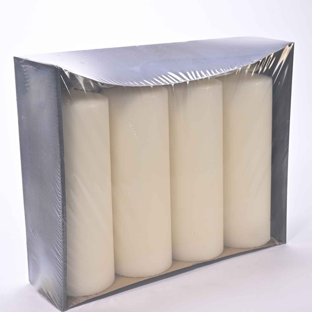 Moccoli candela 4 PZ - 70x200 Mm / Bianco Lana