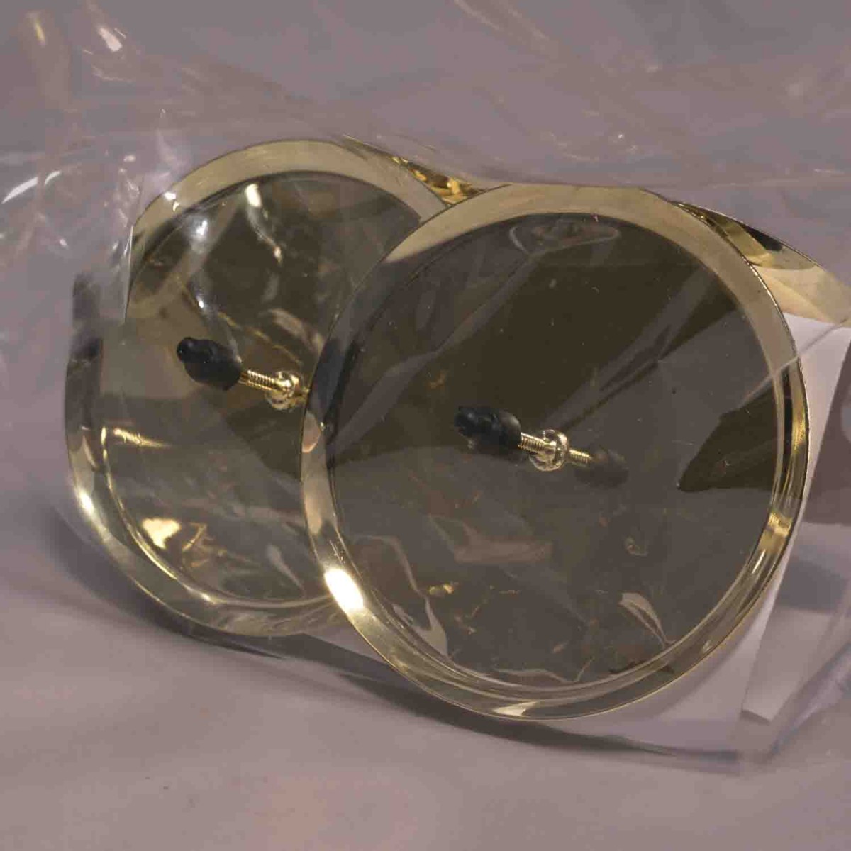 Supporti per candele 4 PZ - 5,5 Cm / Oro