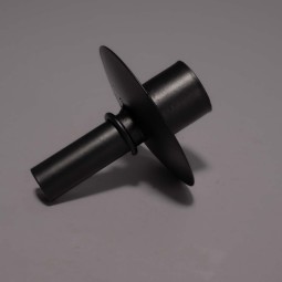 Portacandela in metallo - 6,5x8 Cm / Nero