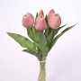 Tulipani in mazzo - 30 Cm / Rosa