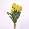 Tulipani in mazzo - 30 Cm / Giallo