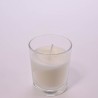 Porta tealight con candela 12 PZ - 5,7x6,8 Cm / Bianco