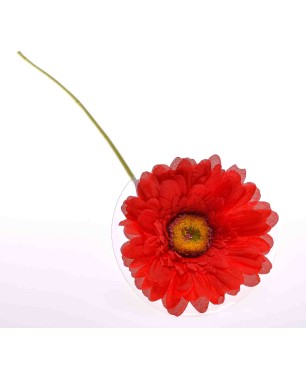 Gerbera singola 55 CM - Vari Colori - Rosso