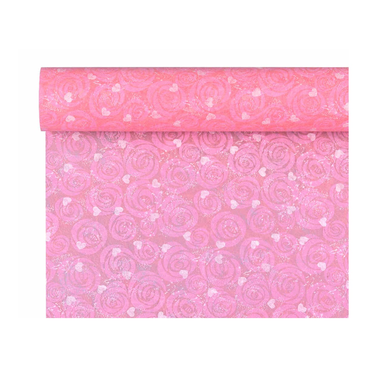 Bobina in Polyweb stampata 1x9 M - Vari Colori - Rosa