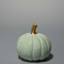 Zucca in poliresina - 10x11 Cm / Verde menta