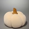 Zucca in tessuto - D 20 Cm / Bianco