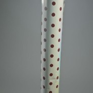 Bobina in PPL "Pois" - 100x25 M / Bordeaux