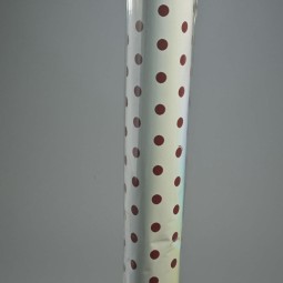 Bobina in PPL "Pois" - 100x25 M / Bordeaux