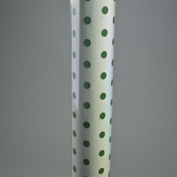 Bobina in PPL "Pois" - 100x25 M / Verde prato