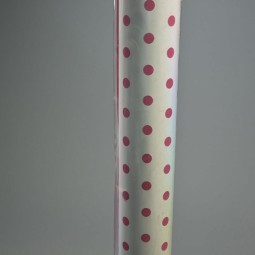 Bobina in PPL "Pois" - 100x25 M / Fuxia
