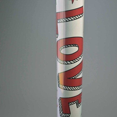 Bobina in PPL "Doodle" - 1x25 M / Rosso e nero