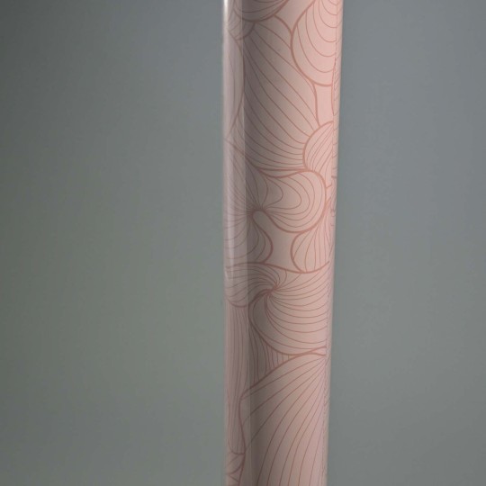 Bobina in PPL "Foliage" - 100x25 M / Rosa chiaro