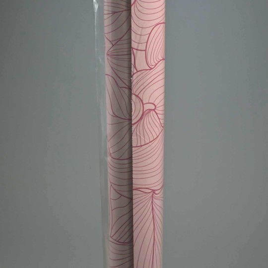 Bobina in PPL "Foliage" - 100x25 M / Rosa