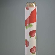 Bobina in PPL "Fragole" profumata - 1x25 M / Rosso