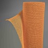 Bobina a rete in cotone grezzo - 50 Cm x 10 YD / Arancione