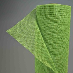 Bobina a rete in cotone grezzo - 50 Cm x 10 YD / Verde chiaro