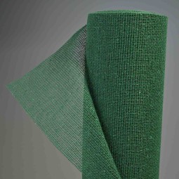 Bobina a rete in cotone grezzo - 50 Cm x 10 YD / Verde scuro