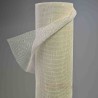 Bobina a rete in cotone grezzo - 50 Cm x 10 YD / Avorio