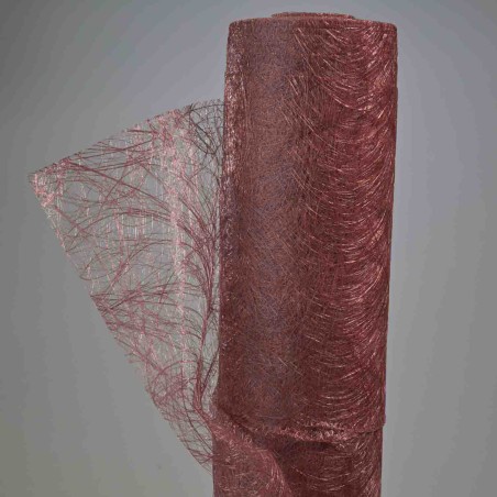 Bobina "Sizoweb" - 60 CM x 25 M - Rosso vino